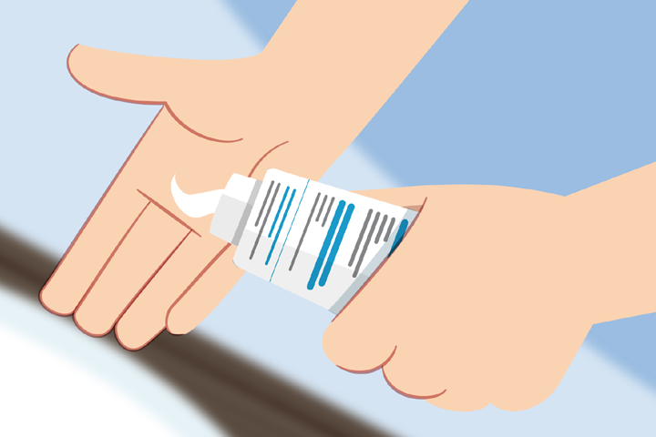Comment bien appliquer sa crème émolliente