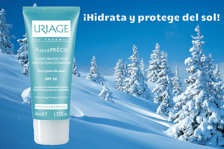 Protege tu piel de la contaminación y del sol en invierno