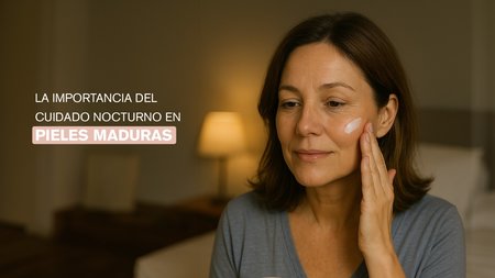 Night reset: La importancia del cuidado nocturno en pieles maduras.