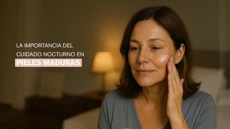 Night reset: La importancia del cuidado nocturno en pieles maduras.
