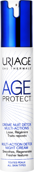 AGE PROTECT - Crema de Noche Detox Multiacción