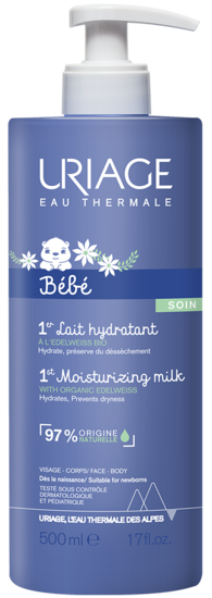 1ERS SOINS BÉBÉ - 1er LAIT HYDRATANT SOIN HYDRATANT QUOTIDIEN - Les soins -  Uriage