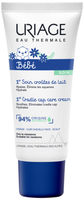 Uriage Bébé My 1st Skincare Ajándékcsomagok 1st Cleansing Water tisztító  testpermet 100 ml + 1st Cleansing Cream tisztító testápoló krém 50 ml + 1st  Moisturising Milk testápoló tej 50 ml + 1st