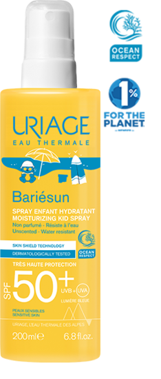 BARIÉSUN - SPRAY ENFANT HYDRATANT SPF50+ SOIN SOLAIRE BOUCLIER