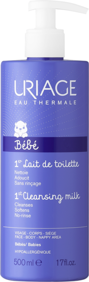 BÉBÉ - 1st Cleansing Milk Gentle cleansing lotion - Skincare - Uriage